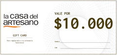 GIFT CARD $10.000