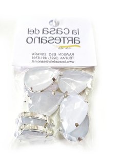 Gemas engarzadas (Gota 18x23) - tienda online