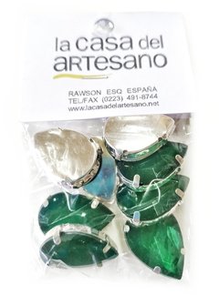 Gemas engarzadas (Gota 18x23) - comprar online