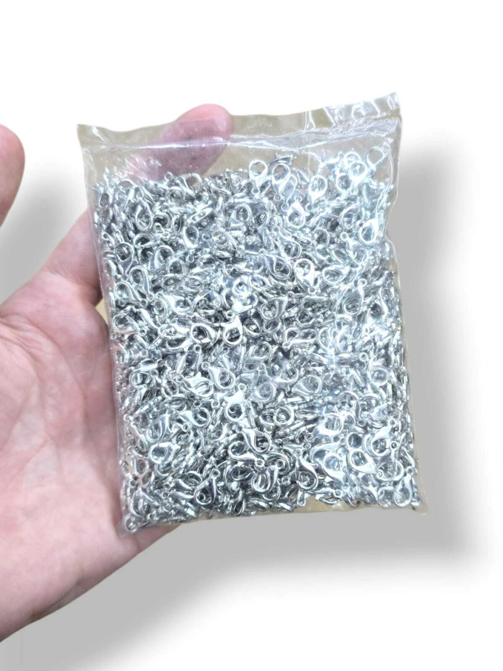 Mosquetones 12mm niquelados x1000u