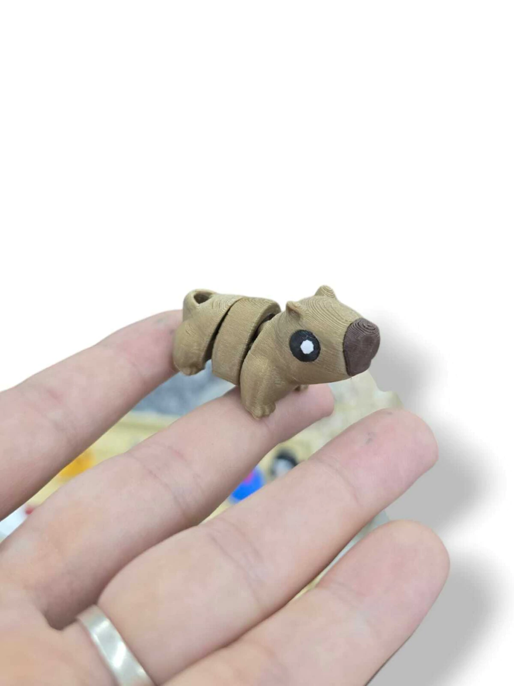 Capibara articulado p/llavero
