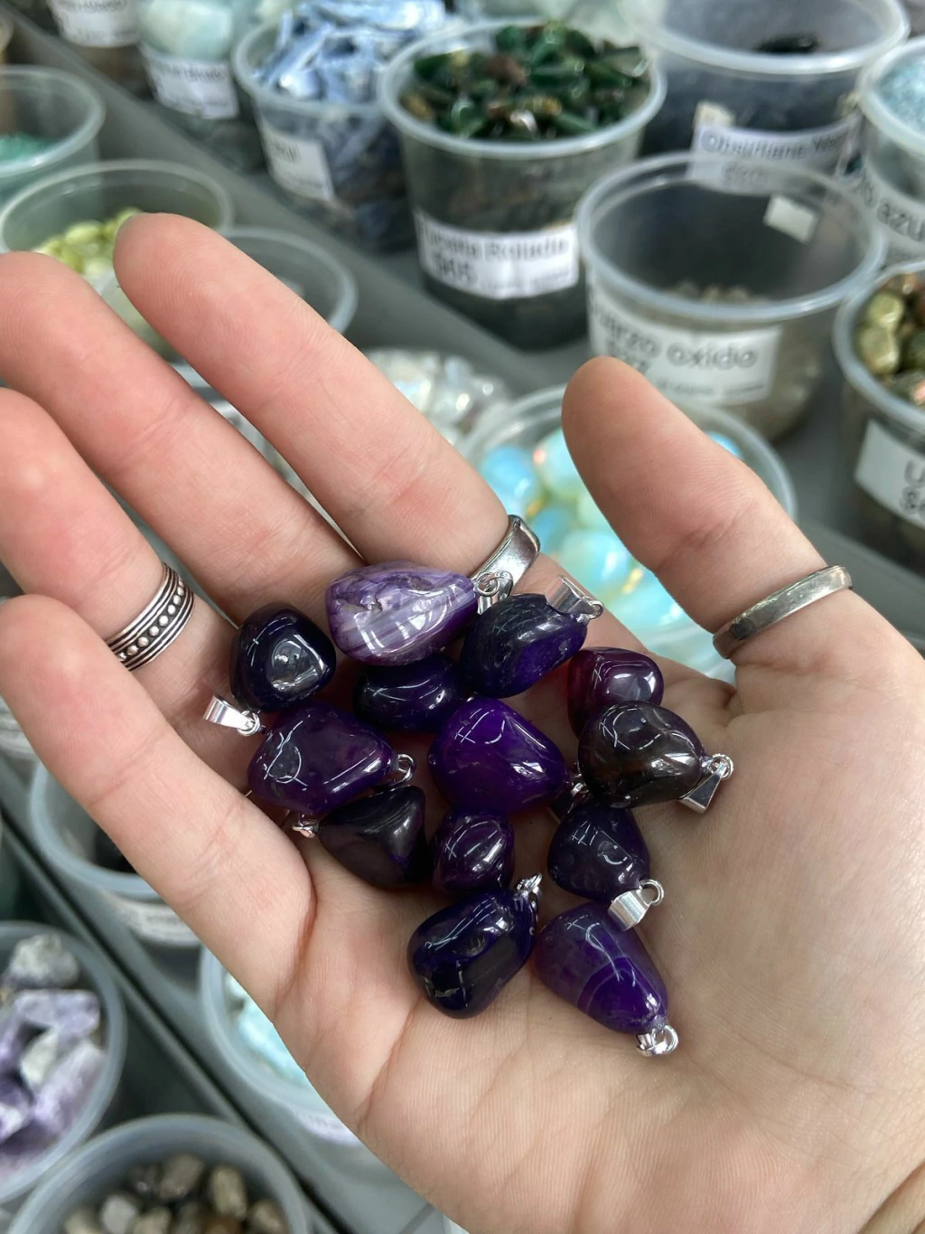 Agata Violeta (piedras)