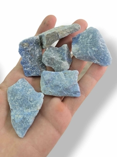 Cuarzo Azul en bruto x100g - comprar online