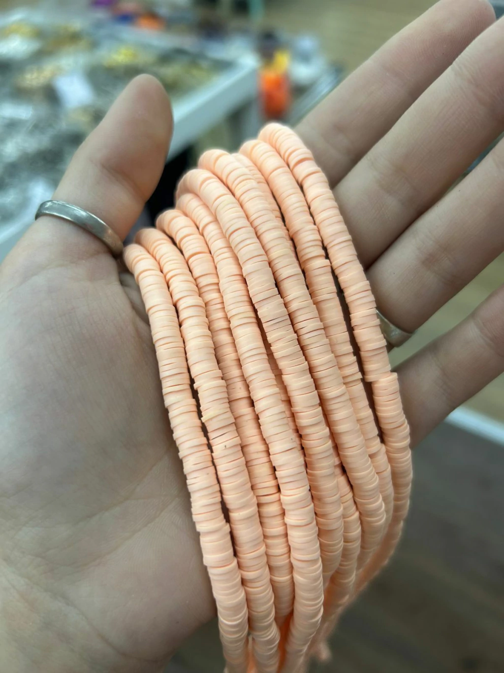 Tiras Fimo (salmon claro)