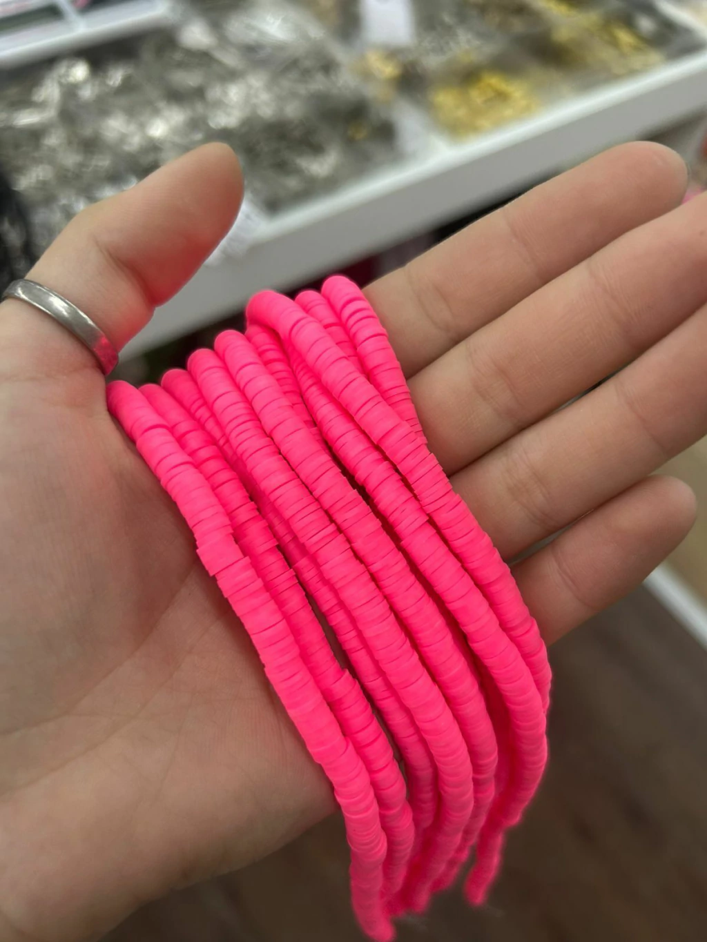 Tiras Fimo (fucsia fluor)