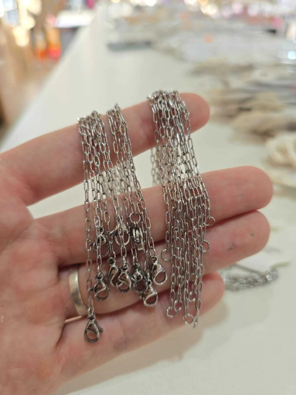 Cadena Acero Redondo x10u