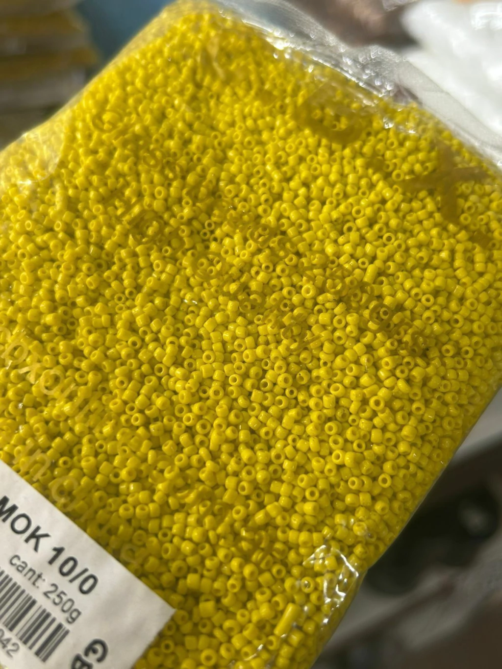 Mostacilla amarilla opaca (250grs)