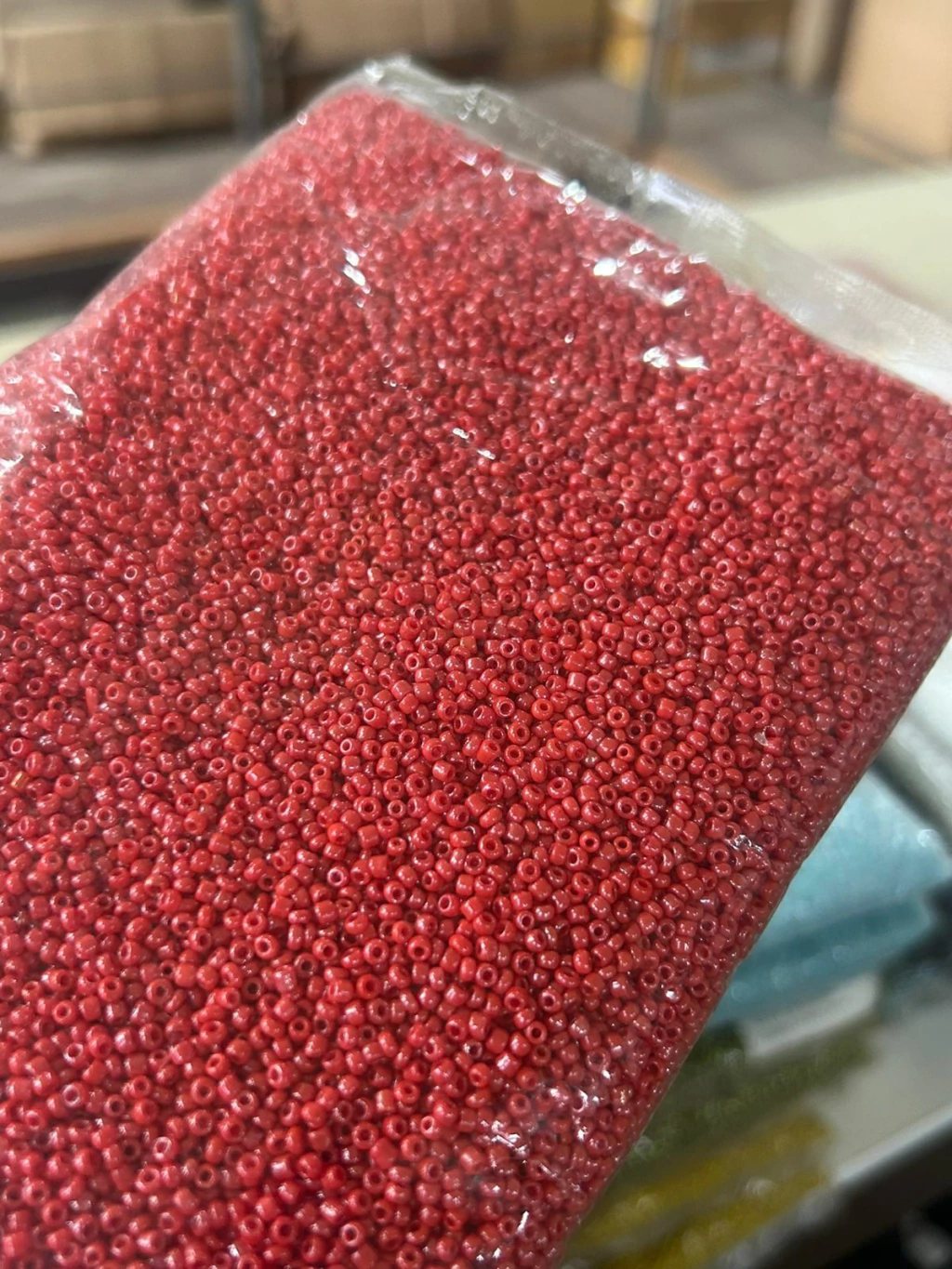Mostacilla rojo opaco (500grs)