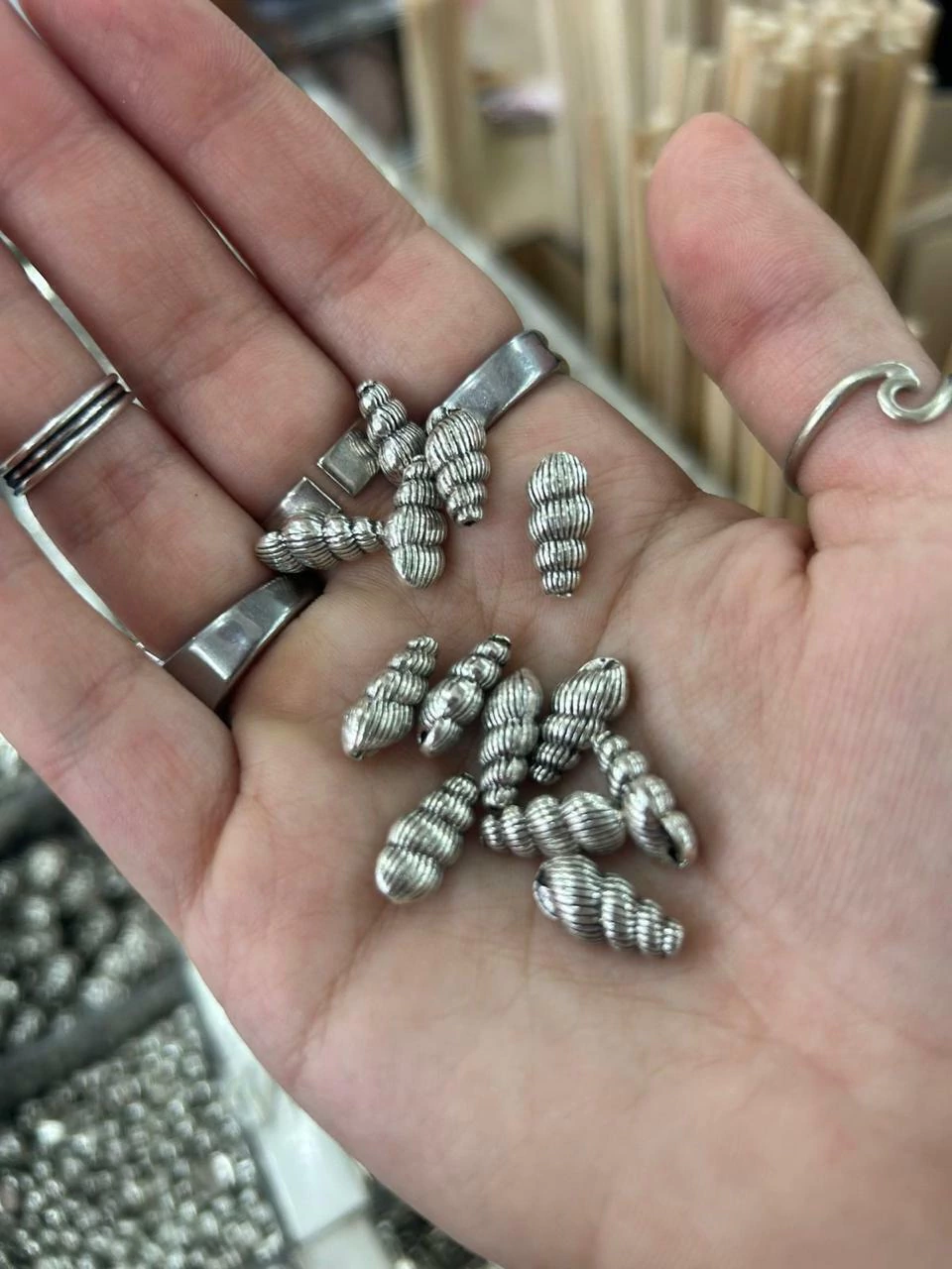 Dijes fundicion caracol x20g