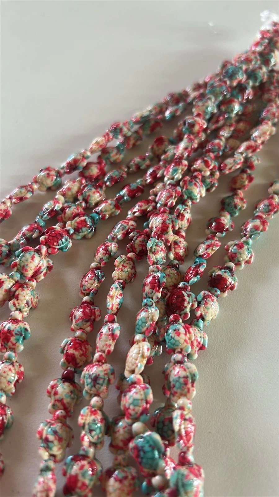 Tira de tortugas (coral + turquesa)