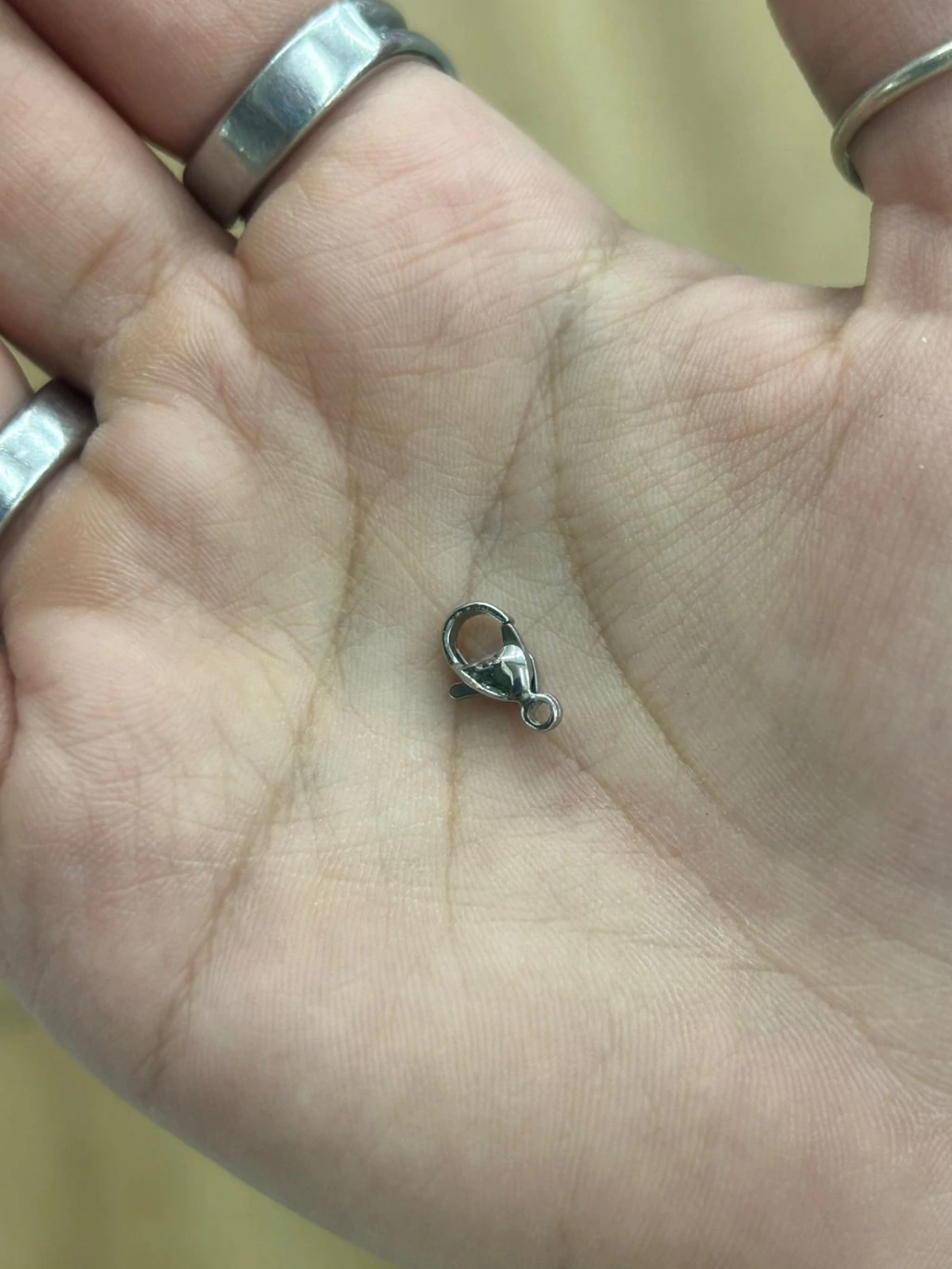 Mosqueton de acero quirurgico 12mm