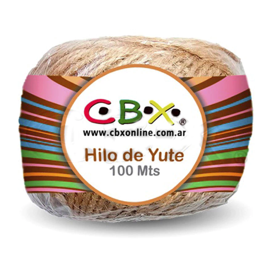 Hilo de yute 2mm x 100mts - CBX