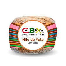 Hilo de yute 2mm x 30mts - CBX