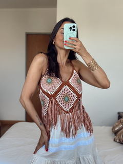 Top crochet Mali - comprar online