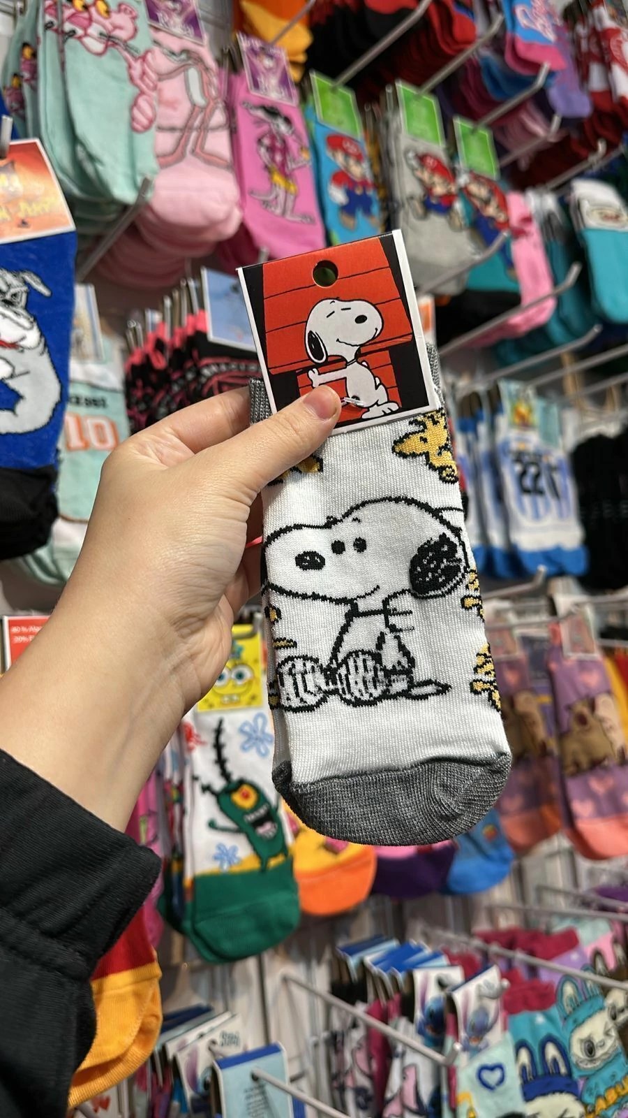 Snoppy Soquete Niño