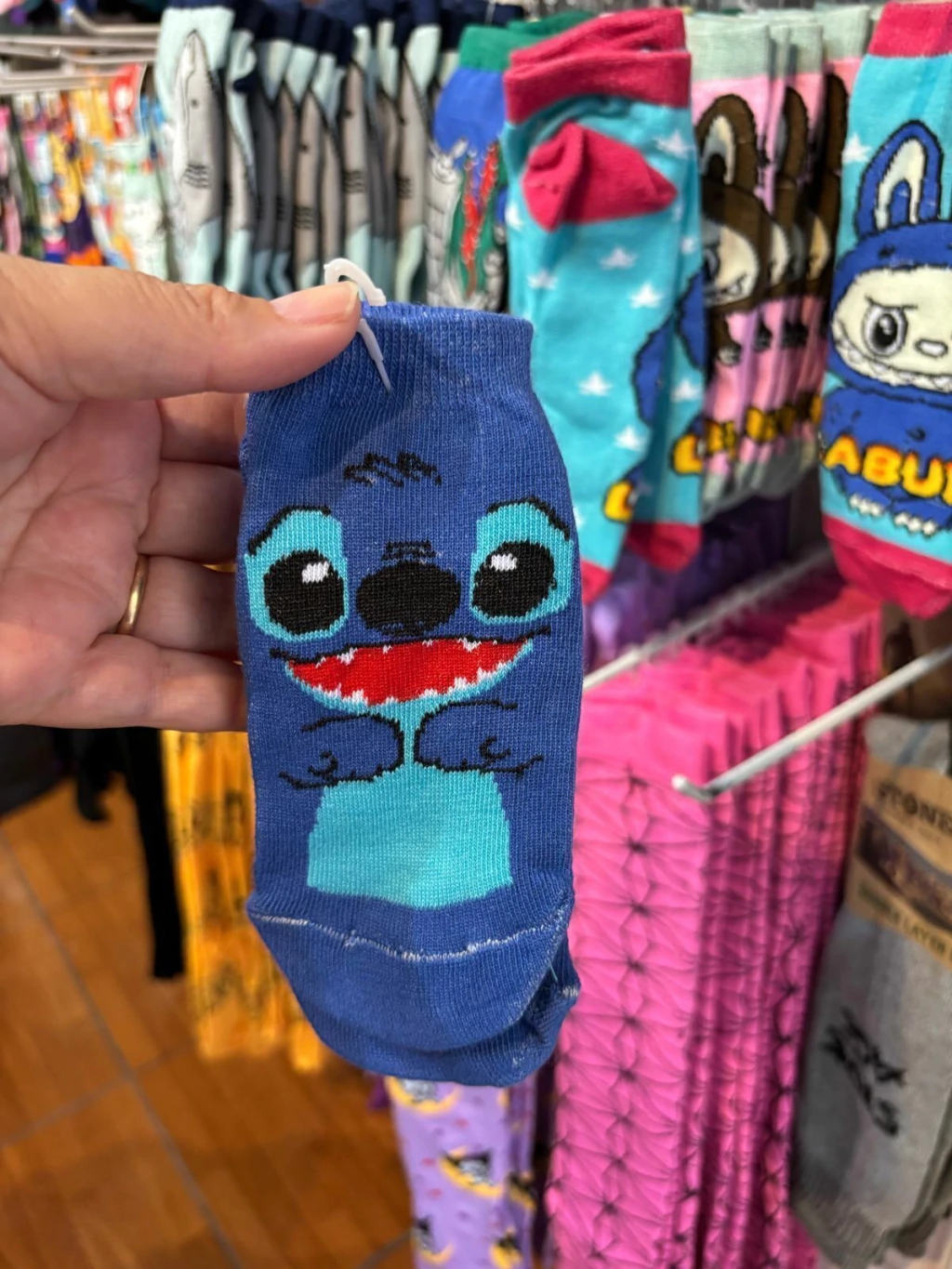 Stich Azul Soquete Niño