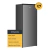 Freezer Vondom Vertical FR140 No Frost Digital Acero Inoxidable 179 L