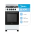 Cocina Multigas 50cm Blanca Midea 20TMG4PWAR1
