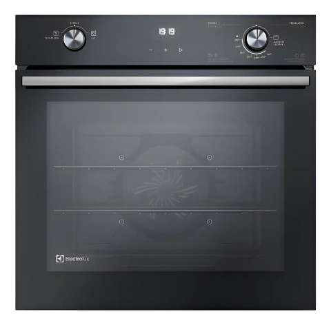 Horno Convección Negro Empotrable A Gas Electrolux 80l Effic