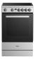 Cocina Whirlpool Eléctrica Inox 55 Cm Inox WFU4VAR