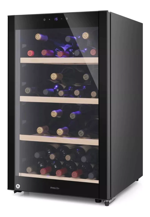 Cava Eléctrica Philco Phcav052n 52 Botellas Motor Compresor