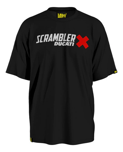Remera Scrambler X - Ducati - Motos - 100% Algod?n - Unisex
