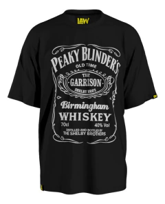 Remera Whiskey Birmingham - Peaky Blinders - Etiqueta Unisex