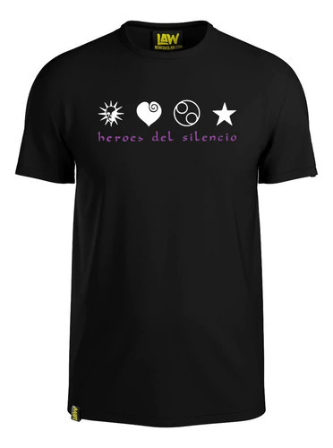 Remera Amor, Muerte, Dualidad Y Revoluci?n - H?roes Del S...