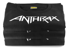 Remera Anthrax - Banda Estadounidense - 100% Algod?n Unisex - comprar online