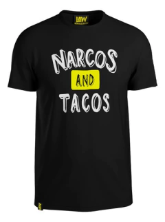 Remera Narcos And Tacos - 100% Algod?n - Unisex