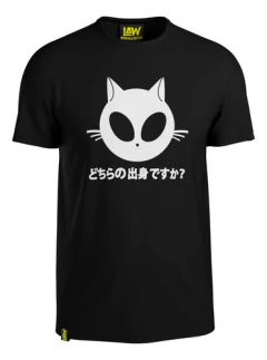 Remera Alien Kitty - Meow Cat - Gato - 100% Algod?n - Unisex