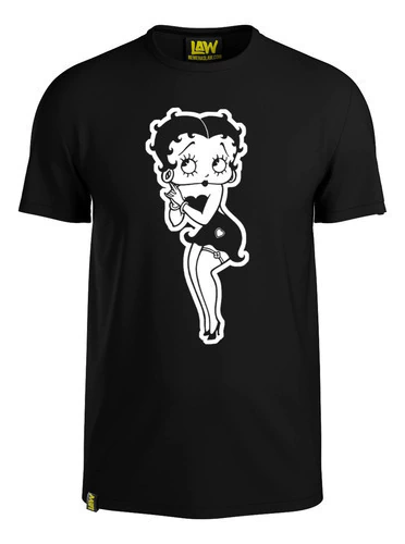 Remera Betty Boop - 100% Algodon - Unisex