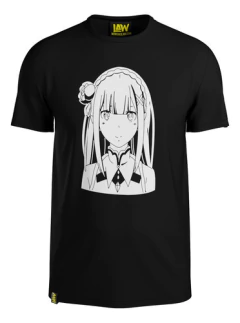 Remera Emilia - Re:zero - Anime - 100% Algod?n Unisex