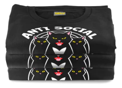 Remera Anti Social Social Club - Cat - Gatos - Unisex - tienda online