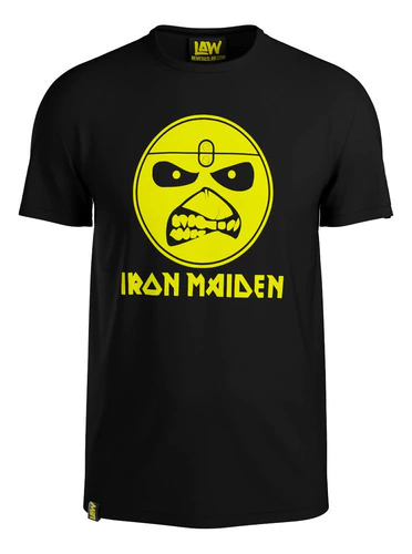 Remera Iron Maiden - Up The Irons Emoji - Heavy Metal Unisex