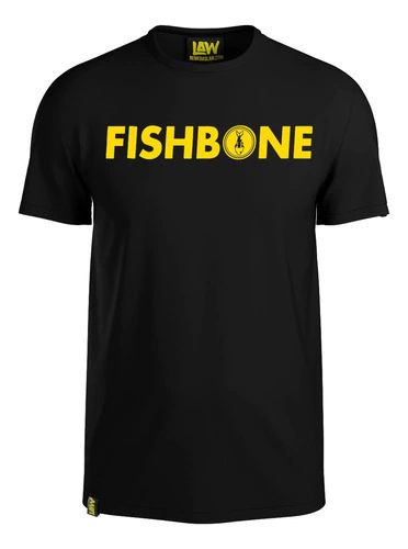 Remera Fishbone - 100% Algodon - Unisex