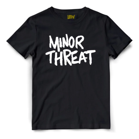 Remera Minor Threat - 100% Algod?n - Unisex