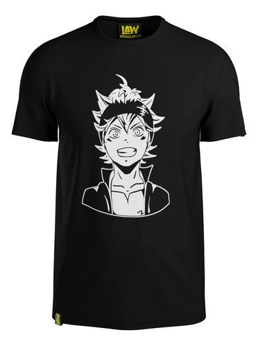 Remera Asta - Black Clover - 100% Algod?n Unisex
