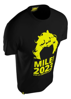 Remera La ?nica Soluci?n - Javier Milei 2023 - Unisex - tienda online