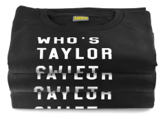 Remera Taylor Swift - Who's Taylor Swift Anyway Ew. Unisex - comprar online