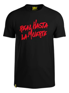 Remera Real Hasta La Muerte - Anuel Aa - Algod?n Unisex