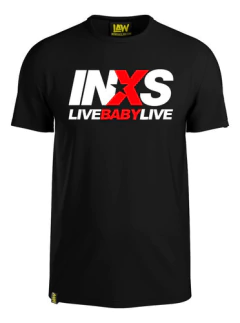 Remera Live Baby Live - Inxs - 100% Algodon - Unisex