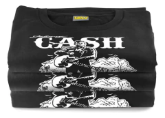Remera Johnny Cash - Cantante, M?sico, Y Actor - Unisex - tienda online