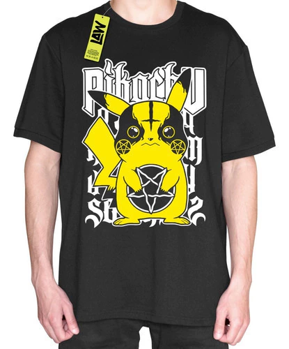 Remera Satanchu - Pikachu - Pokemon - 100% Algod?n Unisex