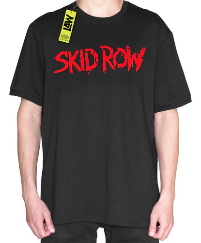 Remera Skid Row - Heavy Metal Y Sleaze Rock - Unisex