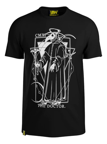 Remera The Doctor - Peste Negra Scp - 100% Algod?n Unisex