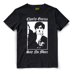 Remeras Say No More - Charly Garcia - 100% Algod?n - Unisex - comprar online