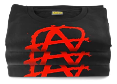 Remera Anarquia - Anarchy - Aesthetic - 100% Algod?n Unisex - comprar online