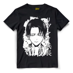 Remera Levi Ackerman - Shingeki No Kyojin - Unisex V1