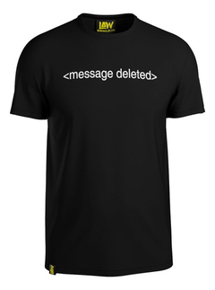 Remera Twitch Message Deleted - Mensaje Eliminado - Unisex